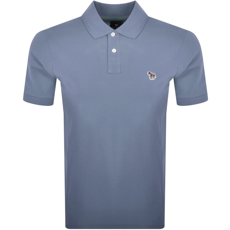 Paul Smith Regular Polo T Shirt Blue